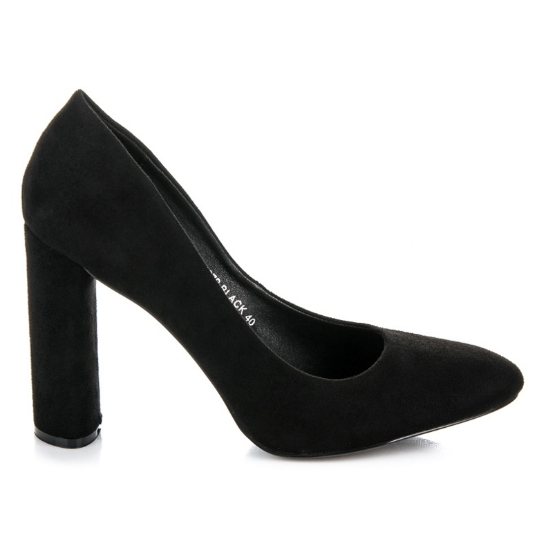 Seastar Mokkanahkaiset pumput musta