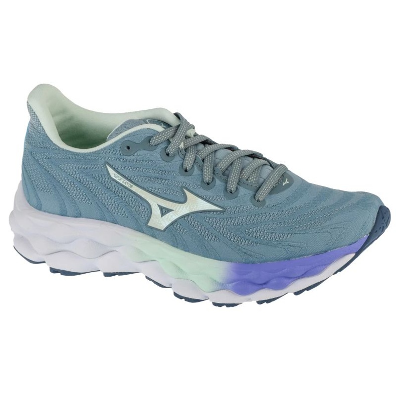 Juoksukengät Mizuno Wave Sky 8 J1GD240271 sininen