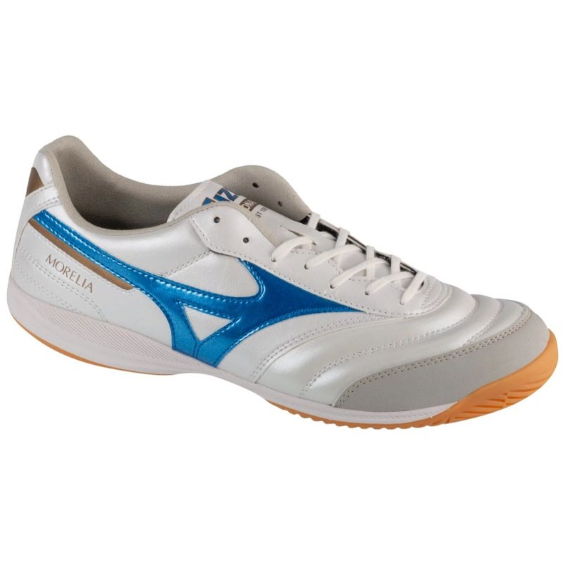 Jalkapallokengät Mizuno Morelia Sala Pro Q1GA241325 valkoinen