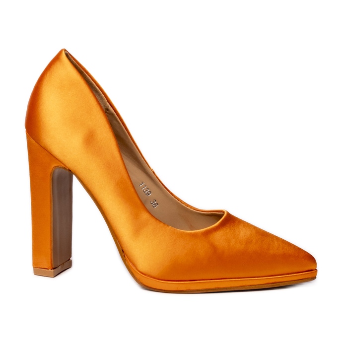 Lavana oranssi naisten pumput