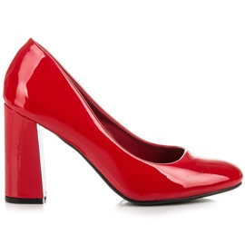 Seastar Pumput leveällä pylväällä punainen