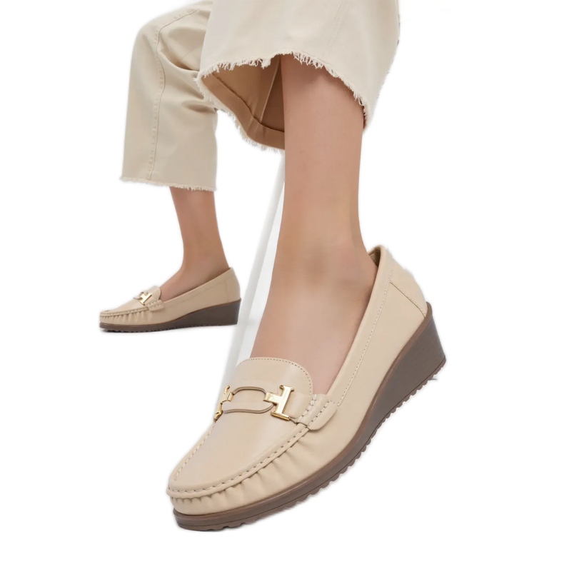 Naisten Velora Beige -leipäleet