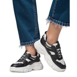 Naisten lenkkarit Luna Black musta