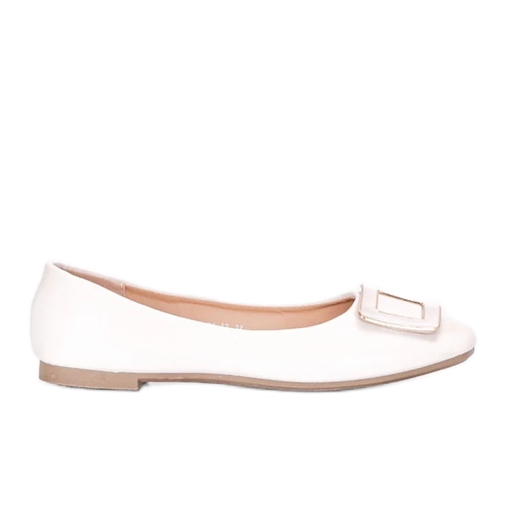 D/GMR Purvis valkoiset ballerinat valkoinen