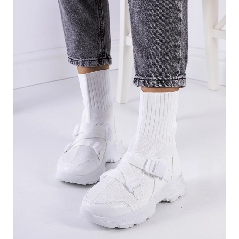 D/GMR Valkoiset saker-lenkkarit valkoinen