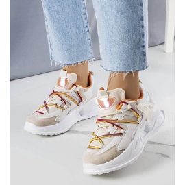 D/GMR Tracin beige-sekoitekangaslenkkarit