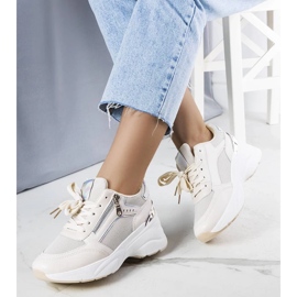 D/GMR Staceyn beigenväriset wedge-lenkkarit