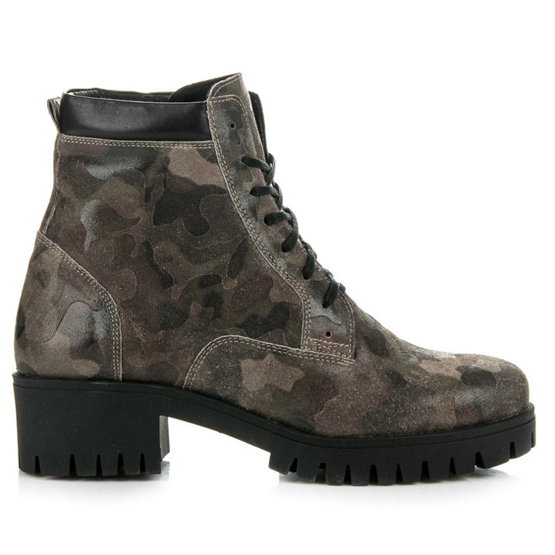 Vinceza Nauhalliset saappaat suojalla vihreä