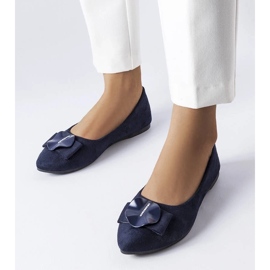 D/GMR Tummansiniset balerinat, jotka on koristeltu Rémyn strassilla