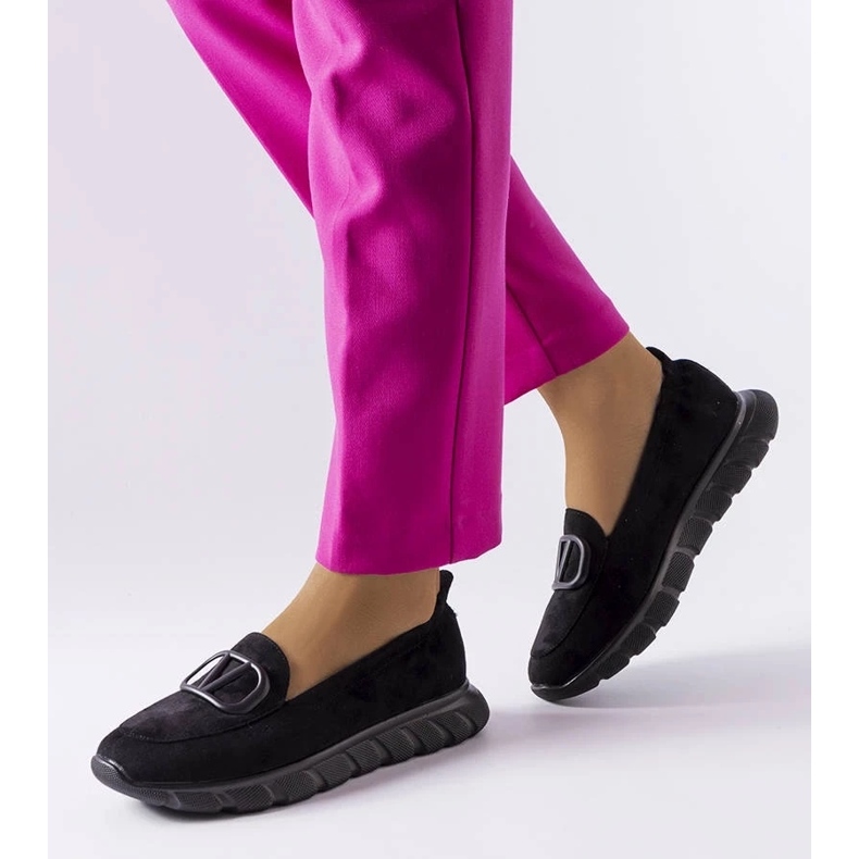 D/GMR Vincezin mustat slip-on lenkkarit