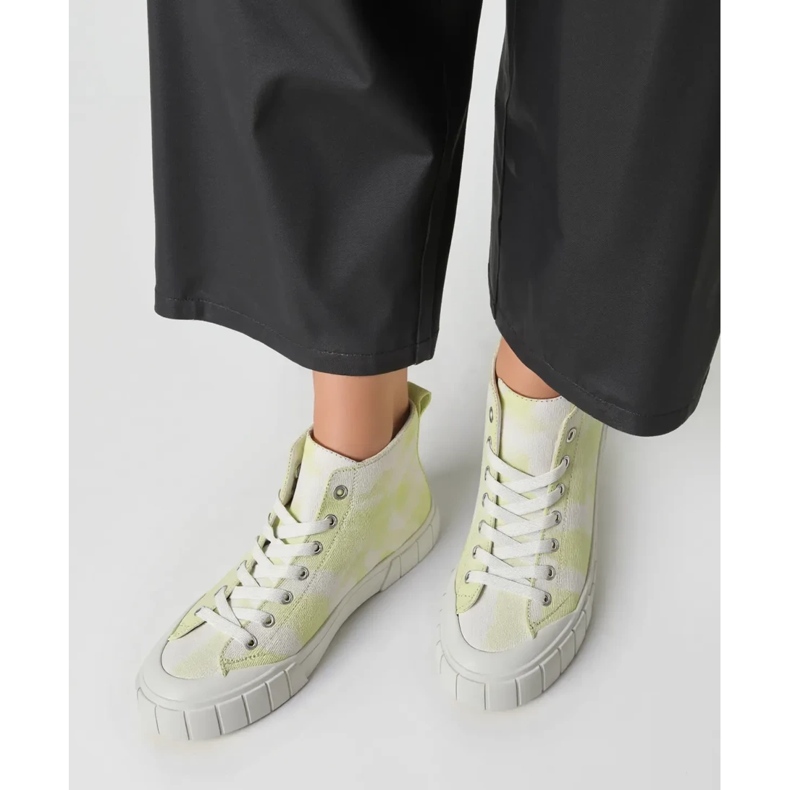 Naisten vihreät lenkkarit