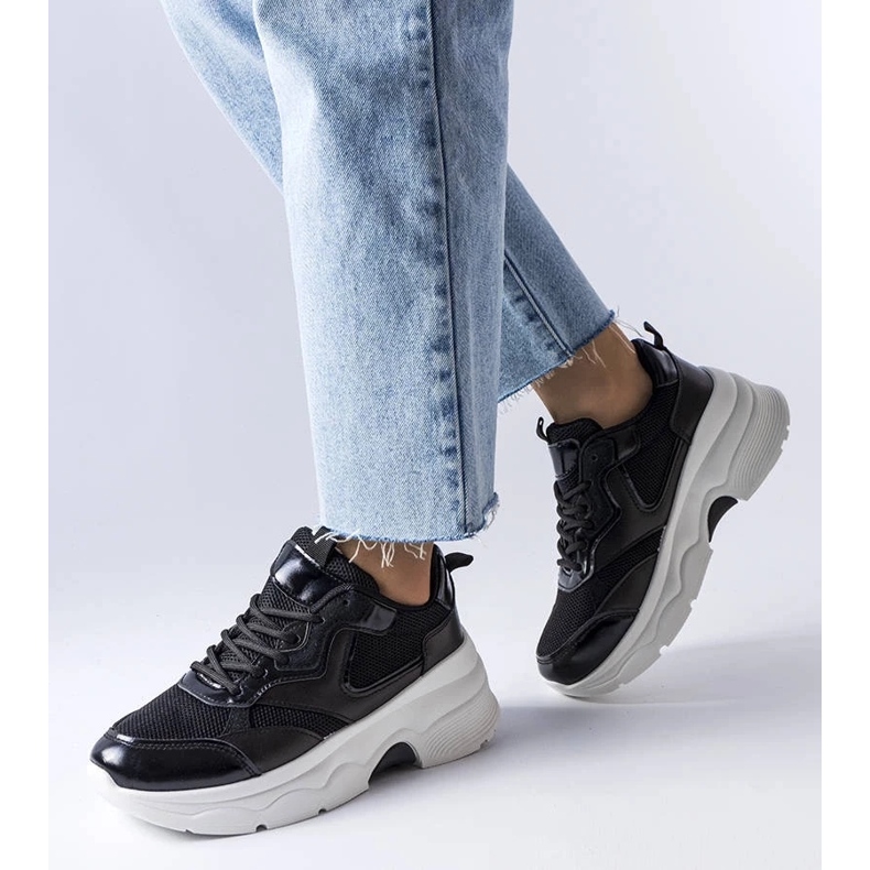 D/GMR Naisten mustat lenkkarit Séguinilta