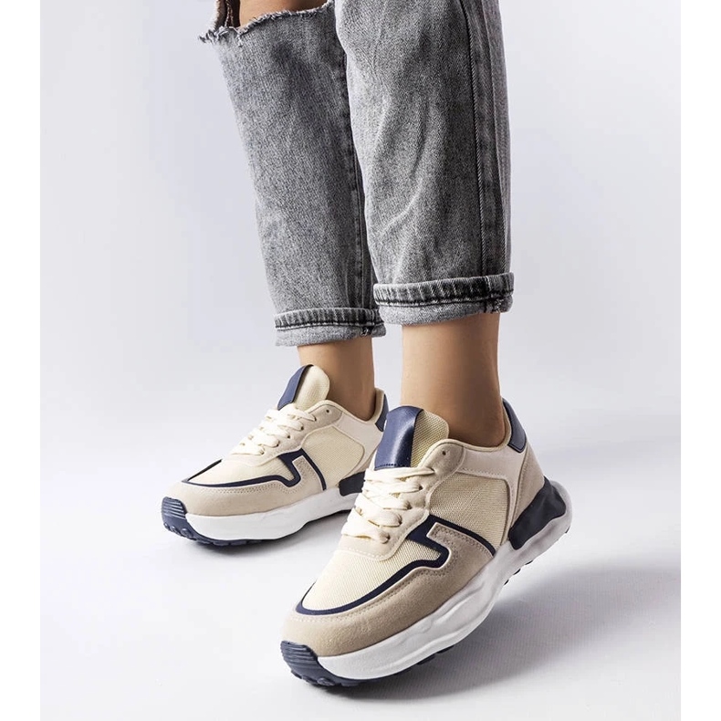 D/GMR Lothair beigenväriset urheilulenkkarit