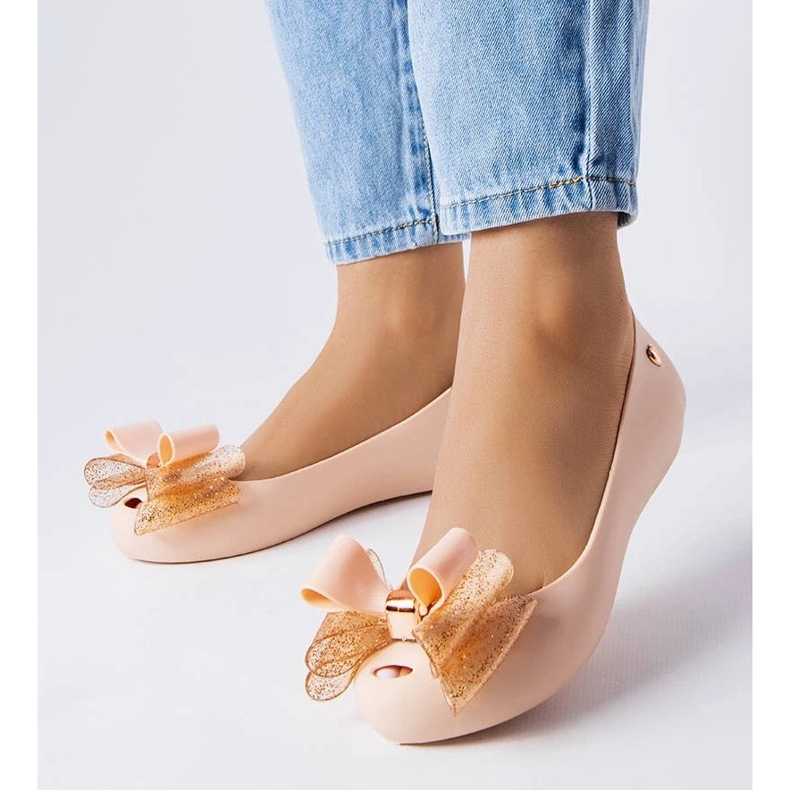 D/GMR Jeromen beige-ballerinat rusetilla