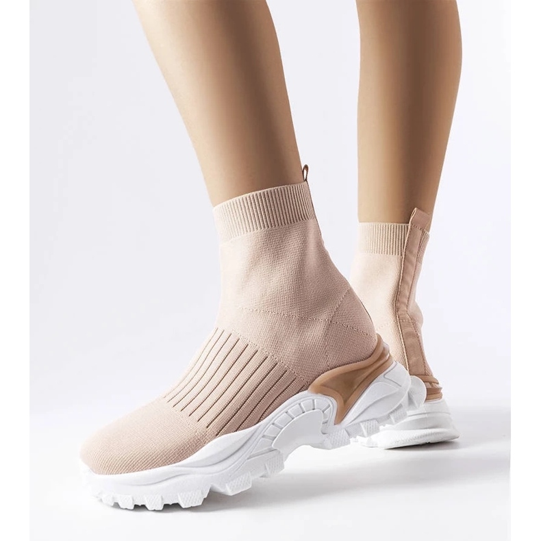 D/GMR Antonion beige-lenkkarit joustavalla päällyksellä