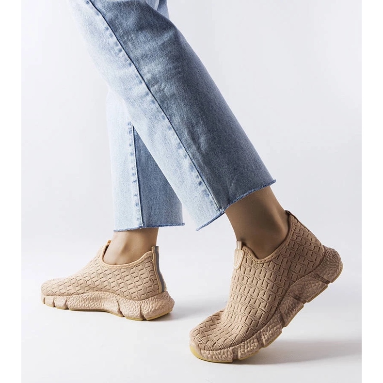 D/GMR Obenorin beigenväriset urheilulenkkarit