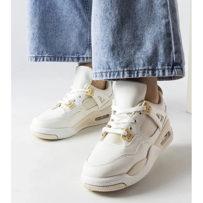 D/GMR Malasin beige-lenkkarit yhdistetyistä materiaaleista