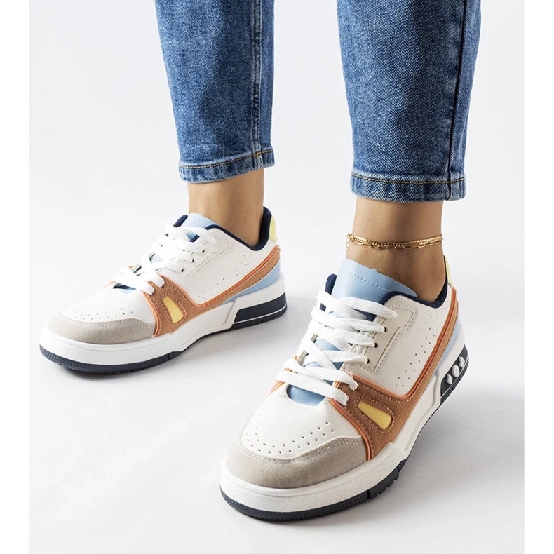 D/GMR Willsonin värikkäät urheilulenkkarit valkoinen