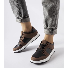 D/GMR Ruskeat ja mustat Jacqueline-lenkkarit