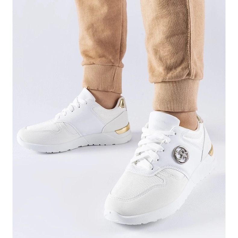 D/GMR Valkoiset Almenno urheilulenkkarit valkoinen