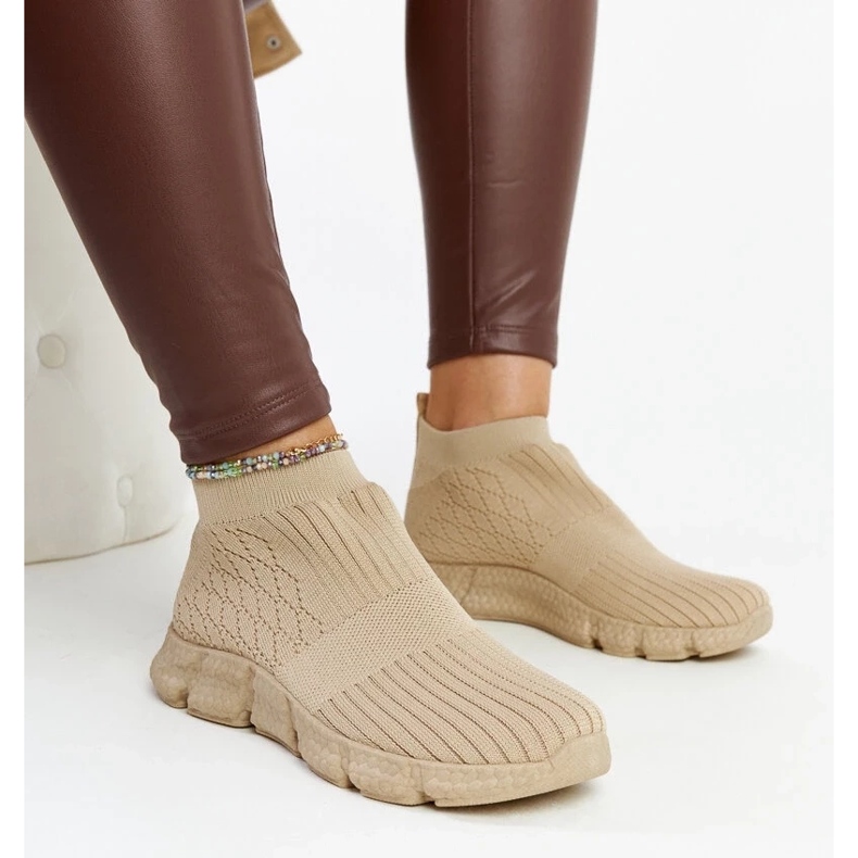 D/GMR Tumman beigen kevyet Vaclav-urheilulenkkarit