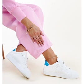 Valkoiset ja siniset Akila lenkkarit valkoinen