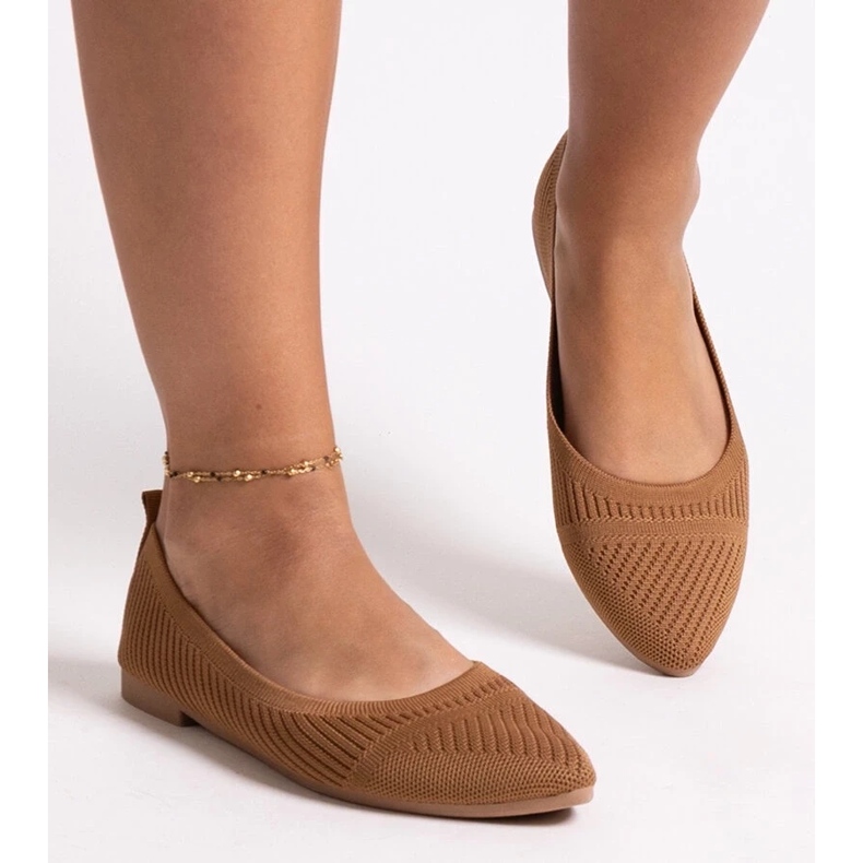 D/CEO Wendana-kankaiset karamellikengät ruskea