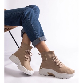 D/CEO Arredonin beige-lenkkarit, joissa joustava päällinen