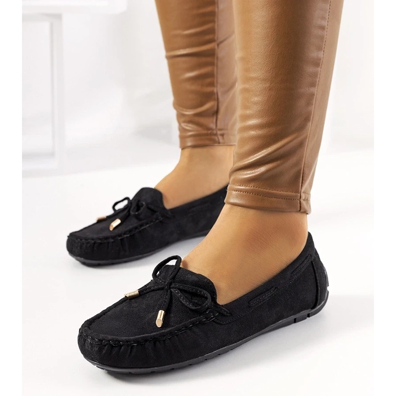 D/CEO Mustat Wilma-loaferit