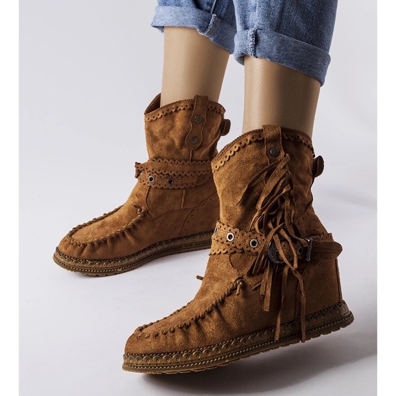 D/CEO Teodatan ruskeat kiila saappaat