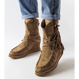 D/CEO Teodatan tummanruskeat kiila saappaat