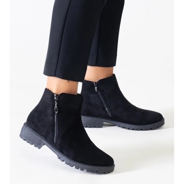 D/CEO Mustat nilkkurit metallisisäkkeillä, eko-mokkaa Branda