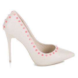 Vices New Collection Beiget korkokengät