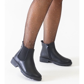 D/CEO Mustat klassiset rennot nilkkurit Salaran eko-nahasta