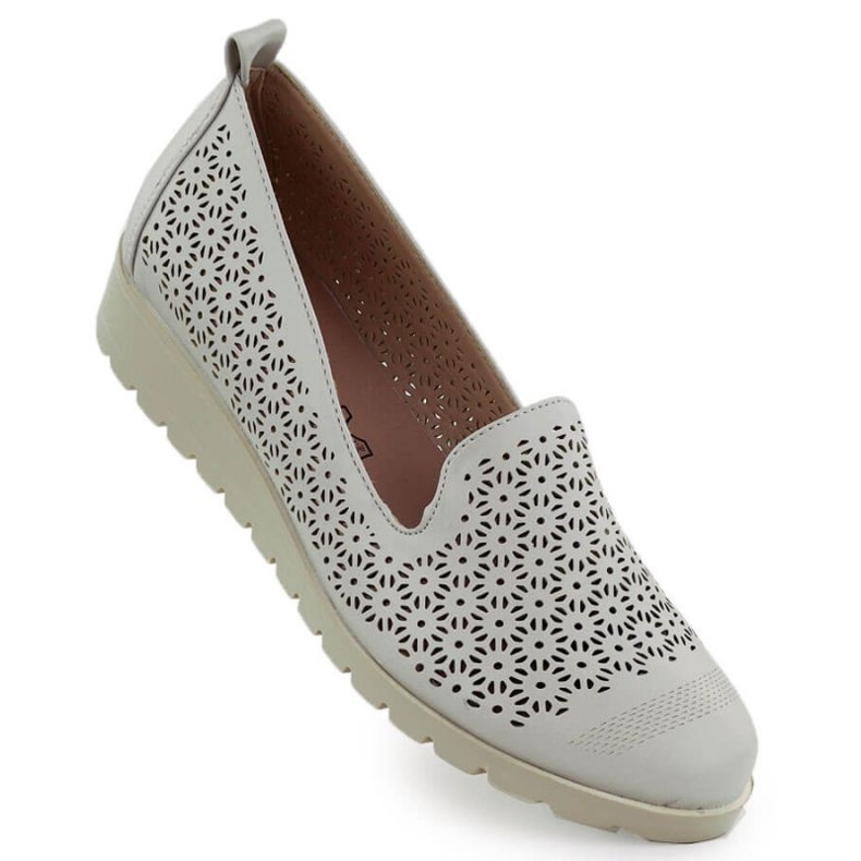 M.Daszyński Kengät M. Daszyński MR1628-20 kukissa harmaa