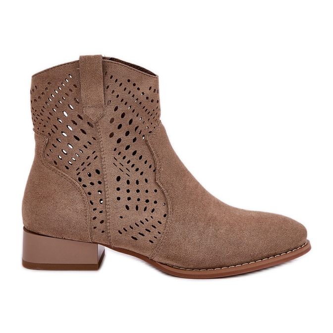 Jezzi Aukon naisten matalat korkokengät beige