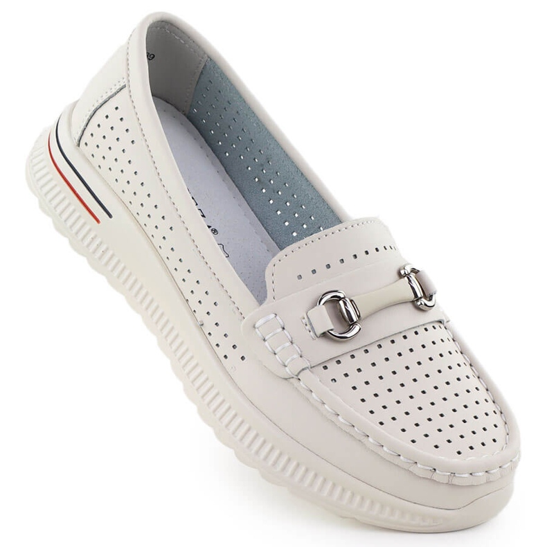 AVEUTTO Nahkakengät, beige -leipät Vinceza 95331