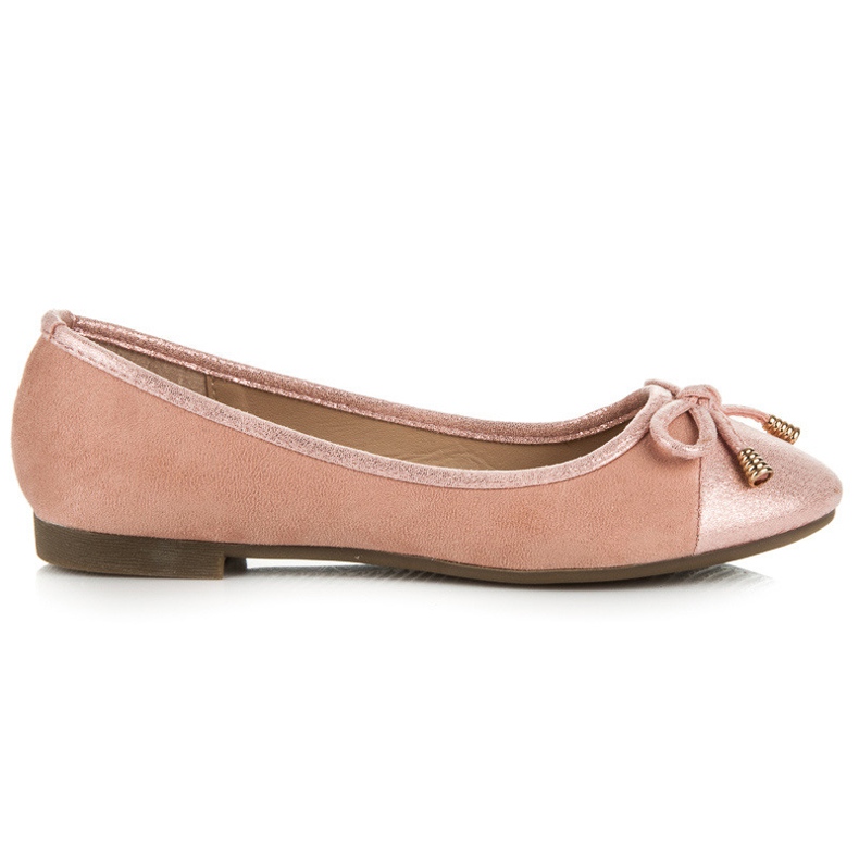 Super Me Mokkanaiset ballerinat vaaleanpunainen