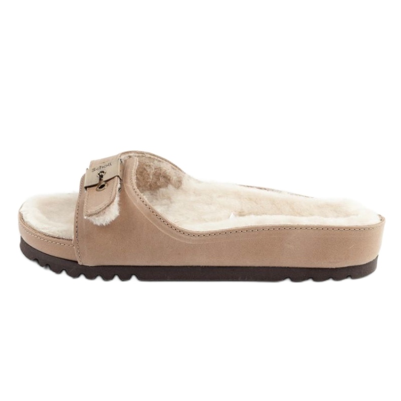 Scholl ikoninen Meg Taupe F303171062 Flip -Flops beige