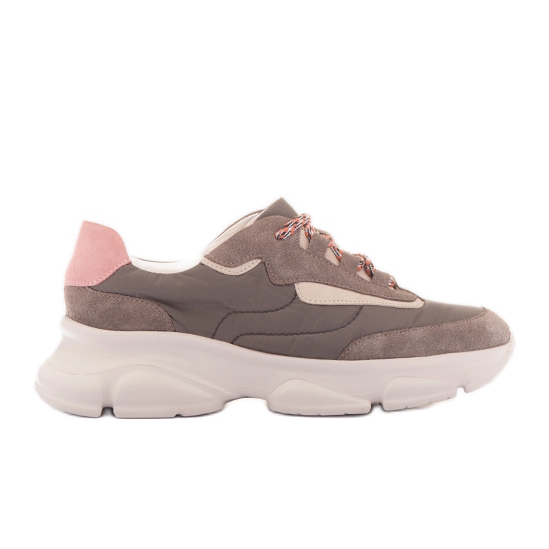 Marco Shoes Naisten urheilun lenkkarit oliivi harmaa