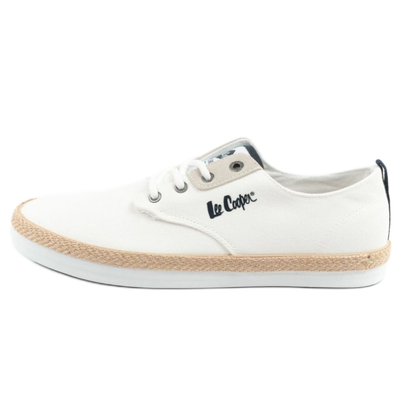 Lee Cooper LCW-25-02-3252M kengät lenkkarit miesten Espadrilles White valkoinen
