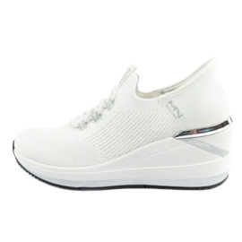 Skechers triple-dallis 177721/WHT Naisten kengät valkoinen