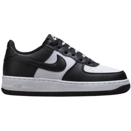 Nike Air Force 1 GS HJ9201-001 Mustat kengät
