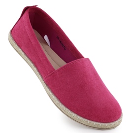 Espadrilles Naisten liukuminen -mokkanahka Fuchsia potocki PY16332 vaaleanpunainen Espadrilles Naisten liukuminen -mokkanahka Fuchsia potocki PY16332 vaaleanpunainen