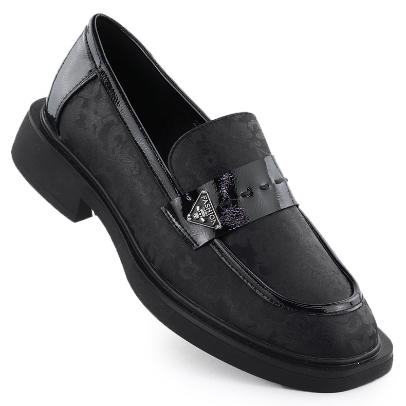 Naisten kengät Lords Black Potocki SZ12650 musta