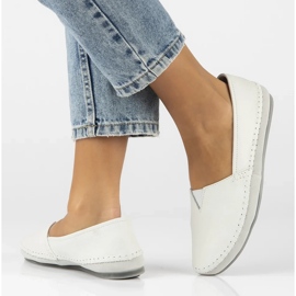 Filippo DP031/25 nahkainen leipä valkoinen