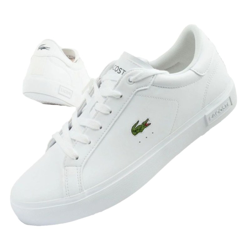 Lacoste Powercourt Shoes 0721 741SUJ001421G WHITE valkoinen