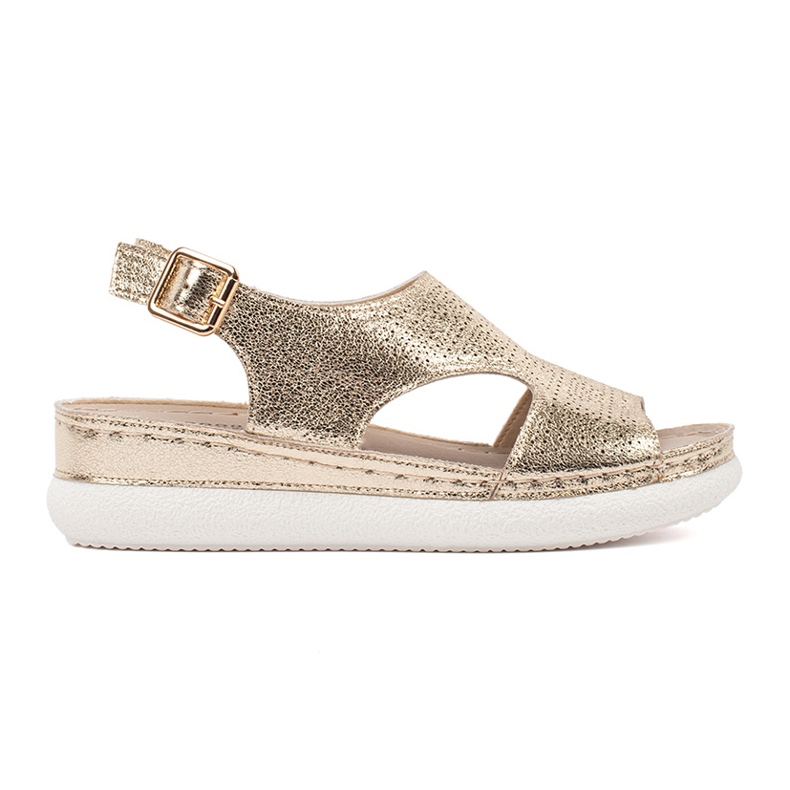 Goodin Kulta -sandaalit kevyellä alustalla kultainen