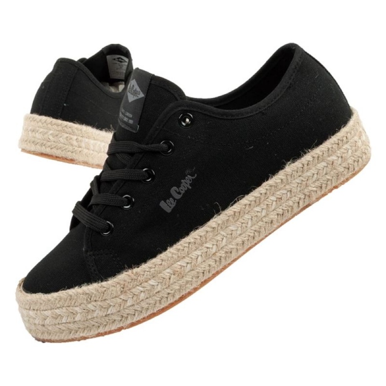 Lee Cooper Shoes Espadrilles Naisten LCW-25-44-3216L Black musta