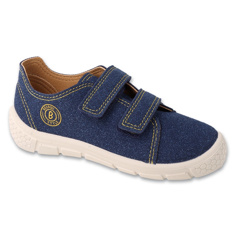 Befado lasten urheilullinen nahkasisäke 909X006 tummansininen